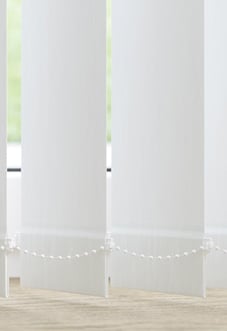 Subtle Grain, Ice - Vertical Blind Slats